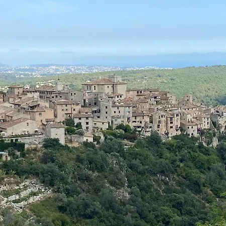 Charmant Appartement Au Coeur Du Village Tourrettes-sur-Loup Exterior photo